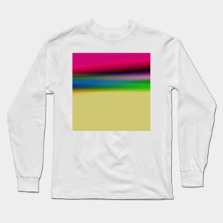 RED BLUE GREEN TEXTURE ART Long Sleeve T-Shirt